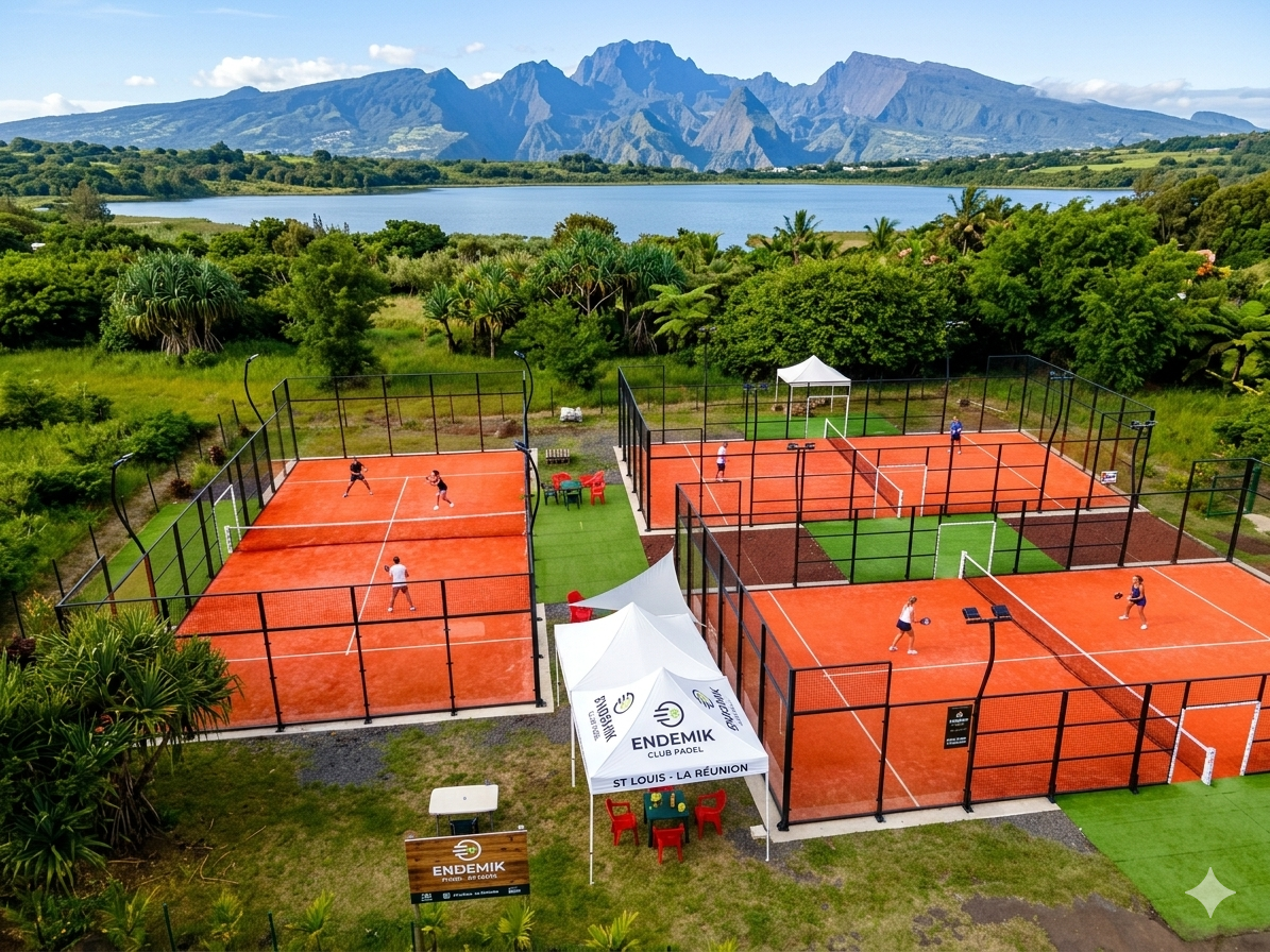ENDEMIK CLUB, club de padel à Saint-Louis, photo 5