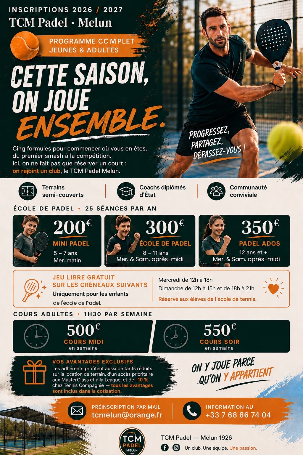 MELUN TC VAL DE SEINE, club de padel à Melun