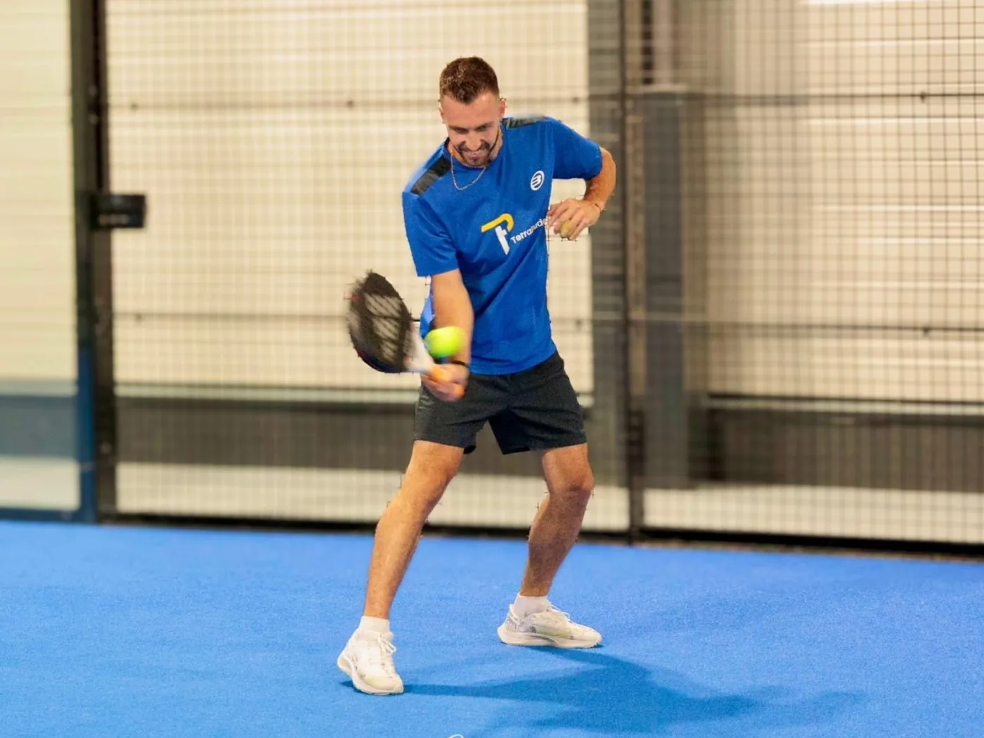 Bastien Granouillet, coach de padel à Andrézieux-Bouthéon