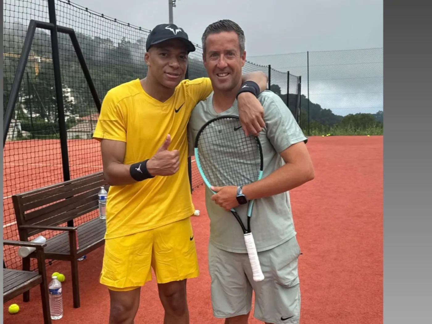 John Bougon, coach de padel à Nice