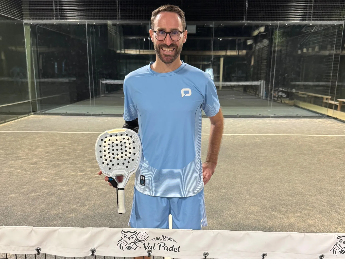 Damien Artance, coach de padel à Meylan